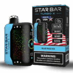 star bar vape blue razz ice flavor