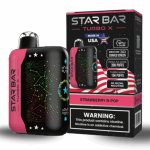 star bar vape strawberry B-POP flavor