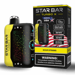 star bar vape sour straws flavor