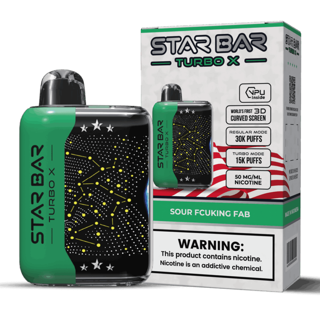 star bar vape sour fcuking fab flavor