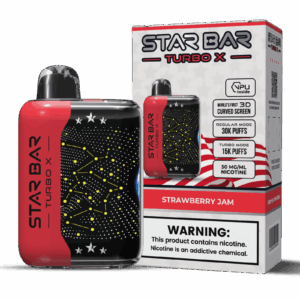 star bar vape strawberry jam flavor