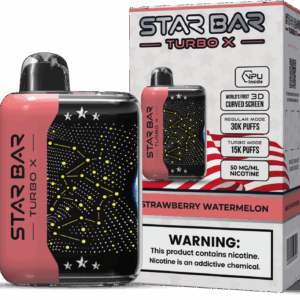 star bar vape strawberry watermelon flavor