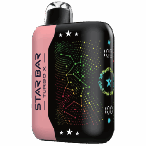 Vape product with white peach raspberry flavor